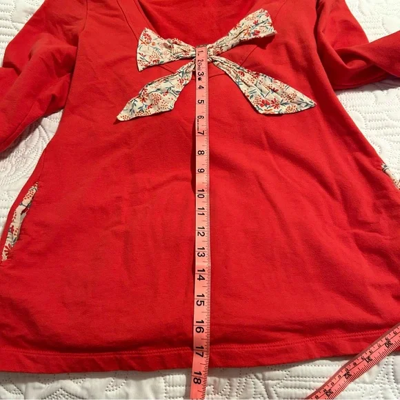 Anthropologie loungewear long sleeve hoodie sweatshirt size Large vintage style - Picture 10 of 10